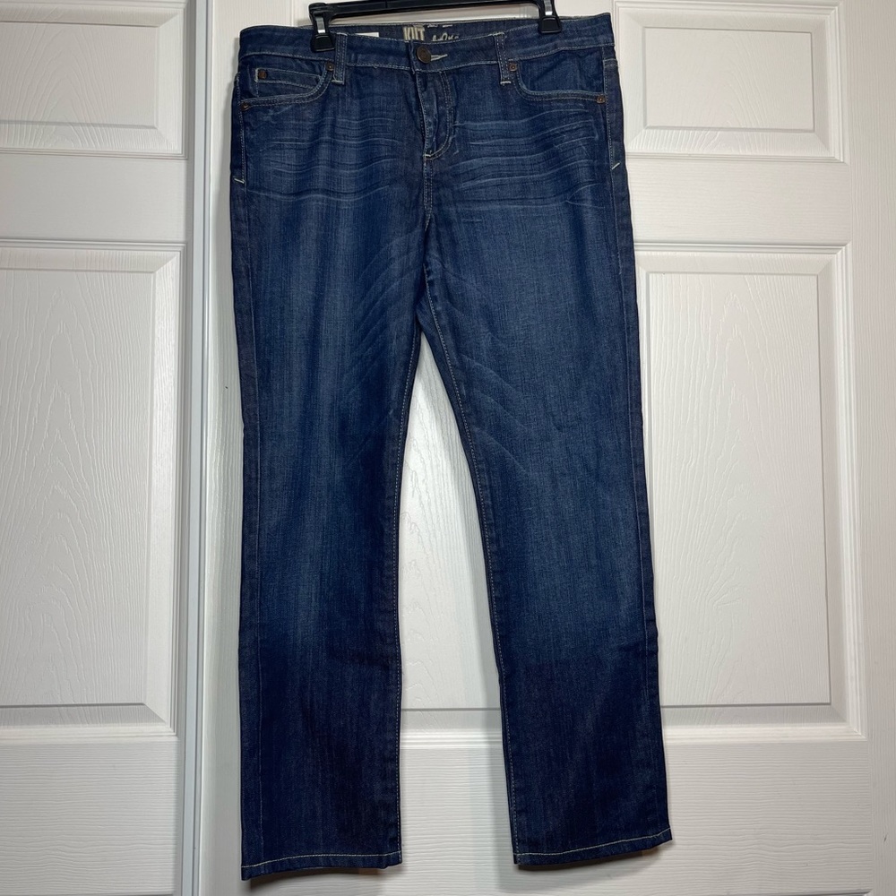 Kut from the Kloth Diana Mid-Rise Relaxed Fit Skinny Jean size 12